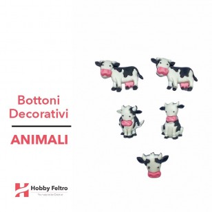 Bottoni Decorativi Animali linea Dress IT UP Fantasia COD.52
