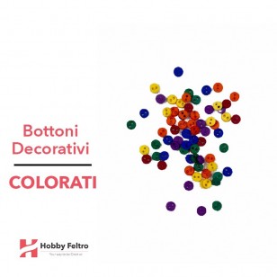 Bottoni Colorati per Lavoretti linea Dress IT UP COD.72