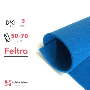 Feltro Bluette 3mm 50x70cm - COD.26